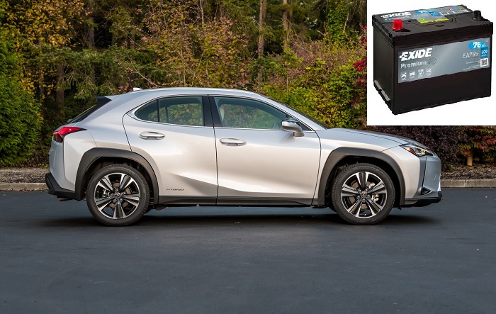 lexus ux 12v battery problems