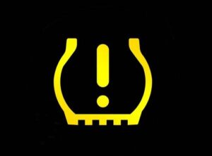 low tire pressure warning lights