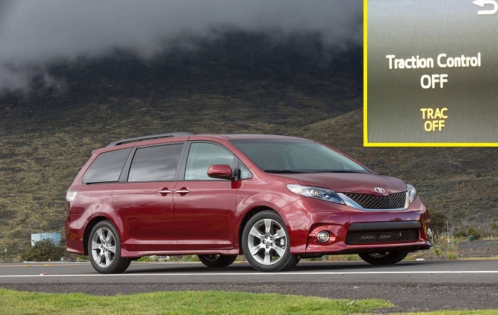 Toyota Sienna “Traction Control Off” – What’s Wrong and How to Fix?