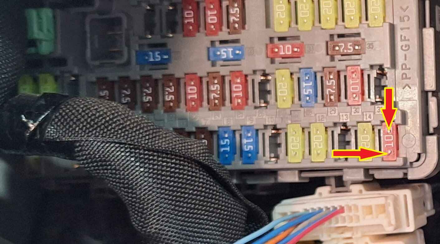 Fuse box location and diagram for the Honda CR-V 2012-2016